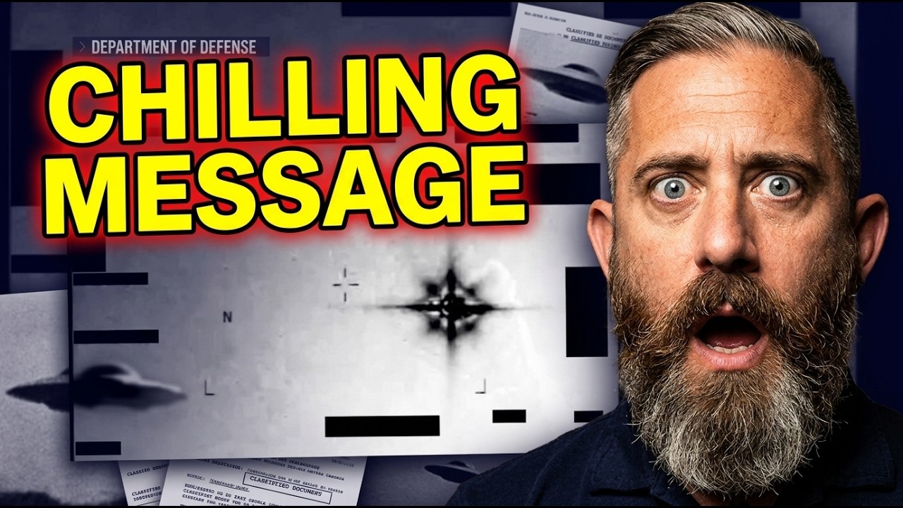 UFO Journalist Jeremy Corbell Delivers Chilling Message Amid NEW Alien Footage