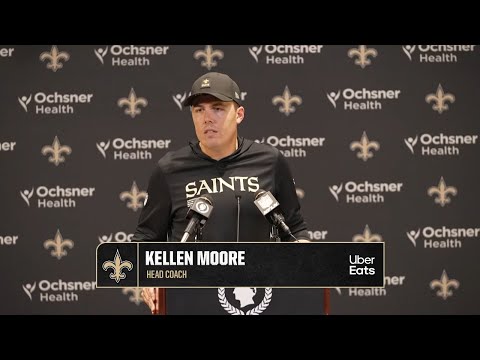 Kellen Moore Recaps Loss to Arizona | Saints-Cardinals Postgame | 2025 NFL Week 1