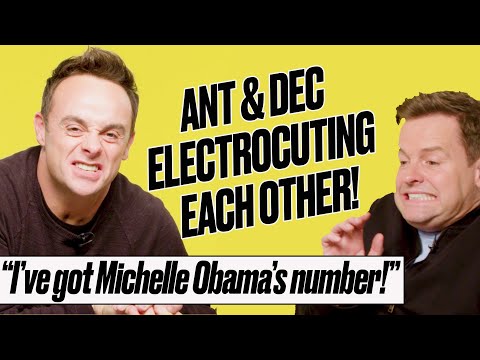 Ant And Dec Reveal The Famous Names In Their Phones | Shocking Answers
