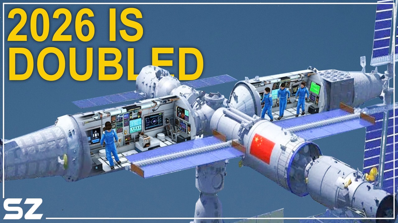 2026: China's Space Station to Surpass NASA & SpaceX 🚀