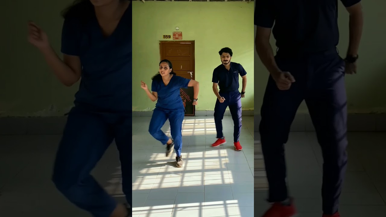 Rasputin Dance Challenge by Kerala Medicos in Scrubs 🎶