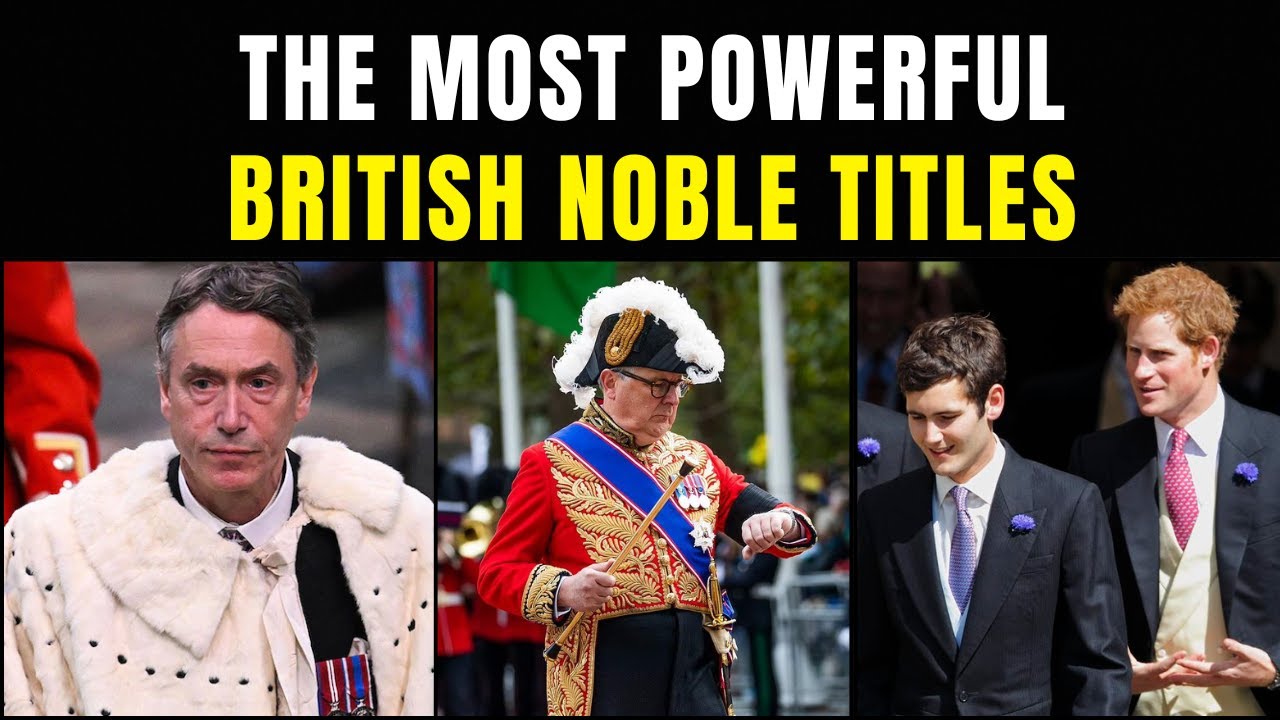 British Nobility Hierarchy: From Barons to Dukes 🇬🇧