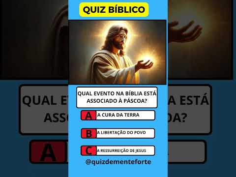 Quiz bíblico #quizbiblico #questionário #aprender #conhecimento #quizbíblico #perguntaserespostas