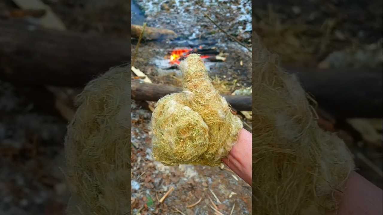 Как сделать варежки в лесу зимой своими руками