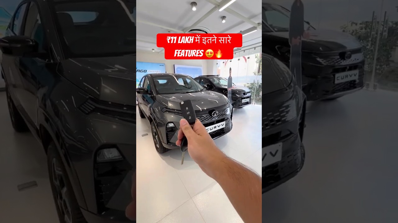 Tata Curvv Pure Plus: Stylish & Feature-Packed SUV Under ₹11 Lakhs 🚗
