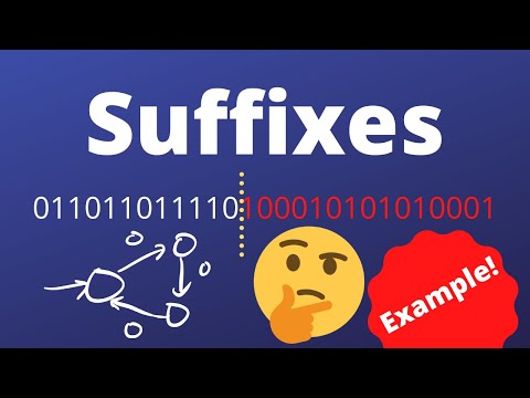 Regular Languages Closed Under Suffix Example