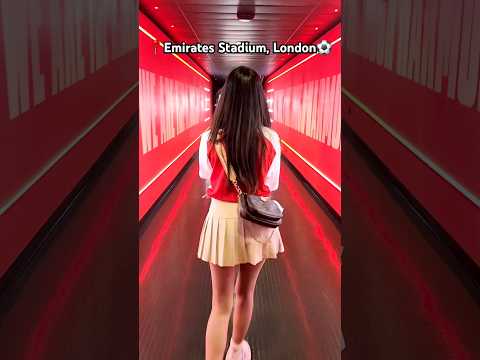 Inside Emirates Stadium, Arsenal, London⚽️