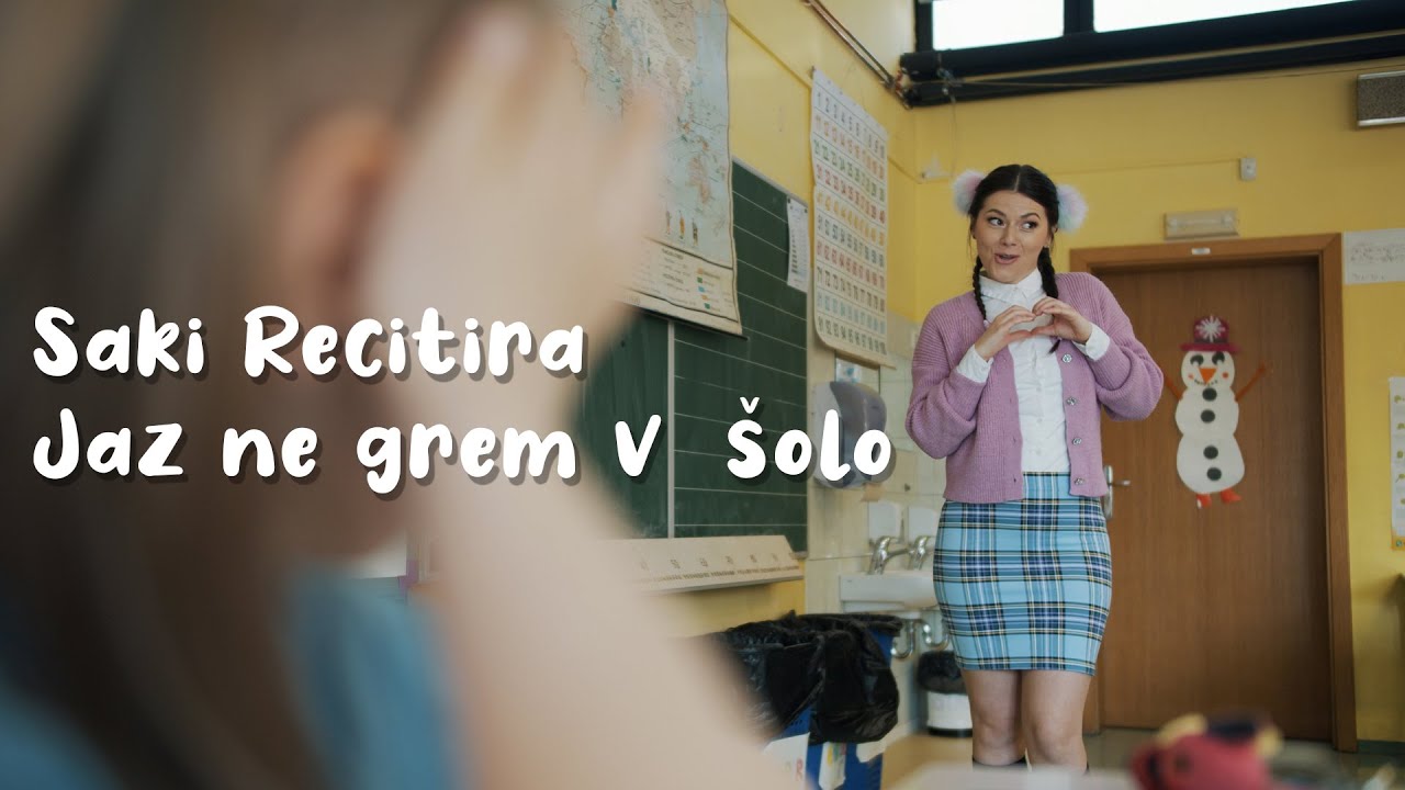 Adi Smolar - Jaz ne grem v šolo | Saki recitira