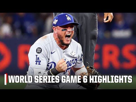Dodgers-Blue Jays Game 6 Highlights ⚾️ 9th-inning DEAD BALL halts Toronto's comeback 🤯 | ESPN MLB