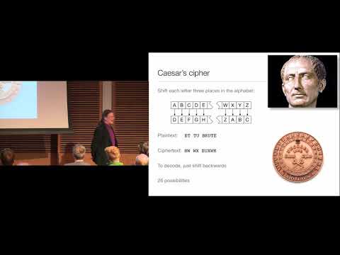 Cris Moore - "Sending Secrets: Cryptography & Privacy in a Quantum World" (C4 Public Lecture)