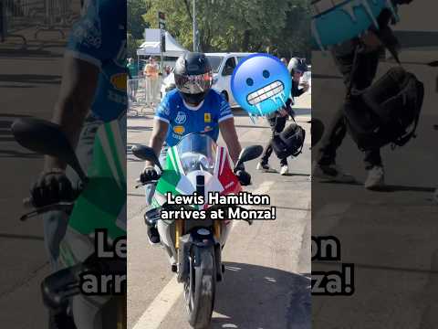 Lewis Hamilton’s COLD Temple Of Speed Arrival! 🥶🇮🇹