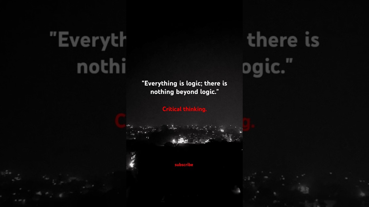 Embrace Logic & Keep Going 💡