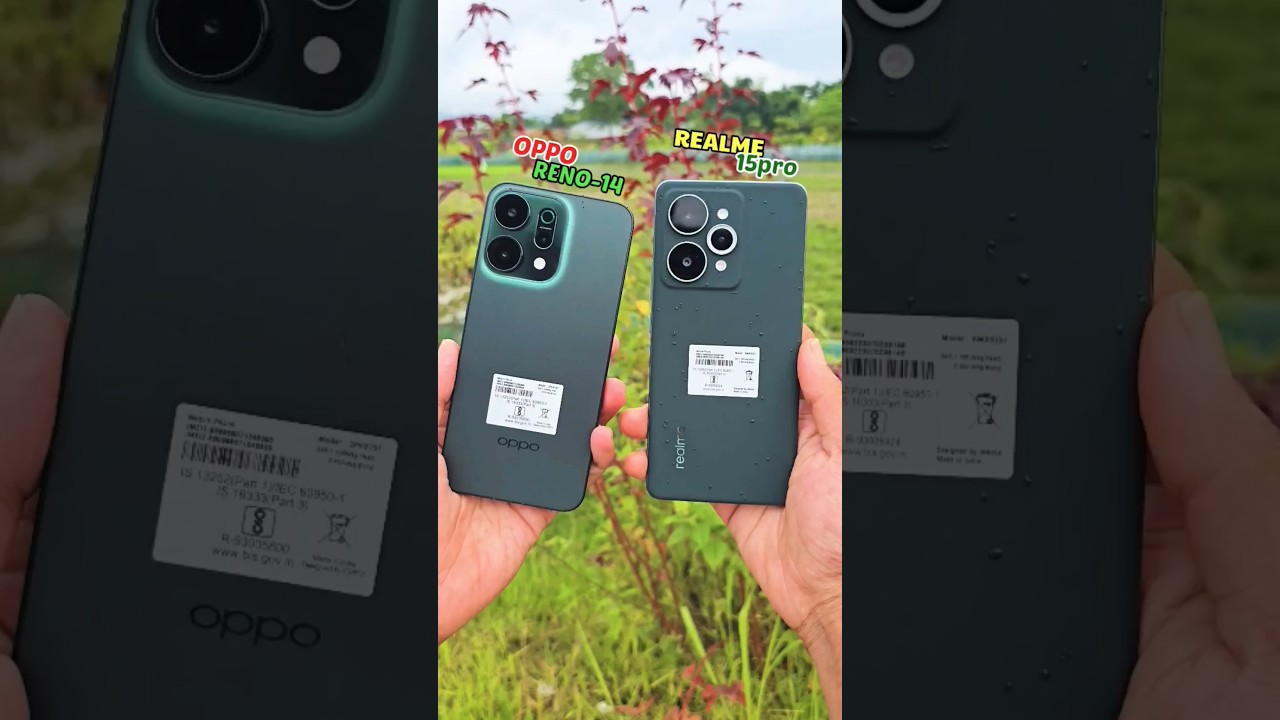 Realme 15 Pro vs Oppo Reno 14 20X Zoom Test 📱
