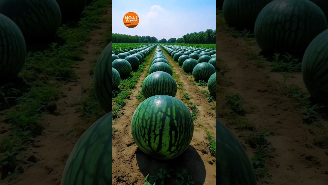 Largest Watermelon & Luxury Farm by Noal Farmer π