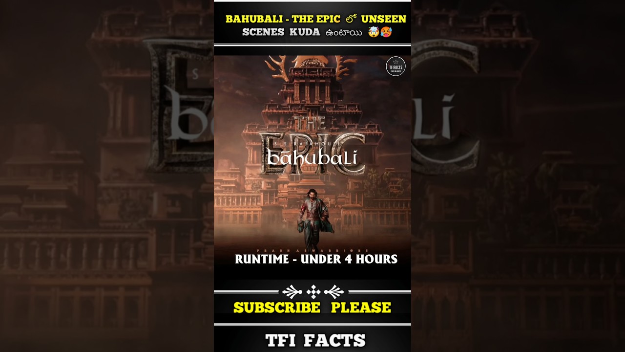 Bahubali Epic Teaser Rampage 🥵💥