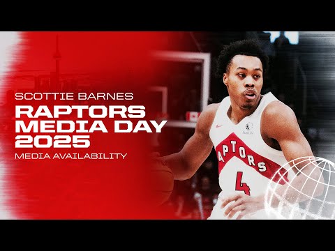 Scottie Barnes | Media Day | September 29, 2025