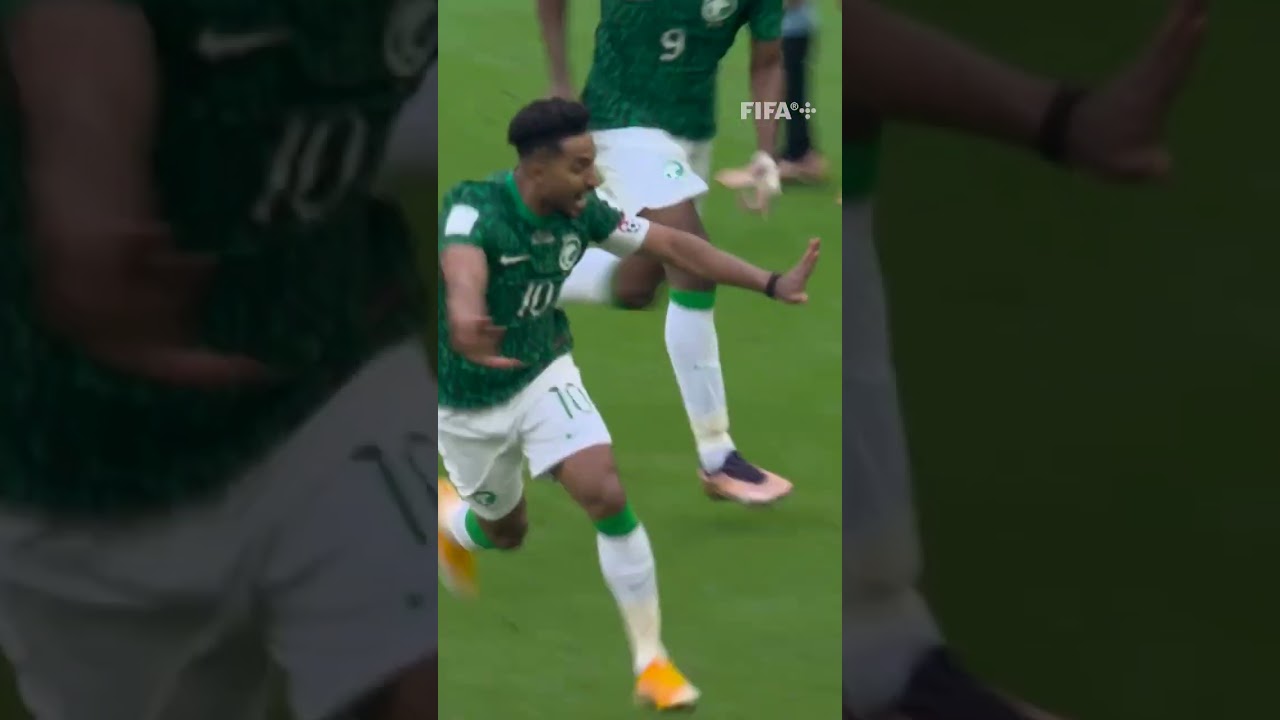 Salem Al-Dawsari's Goal Shocks Argentina 🇸🇦