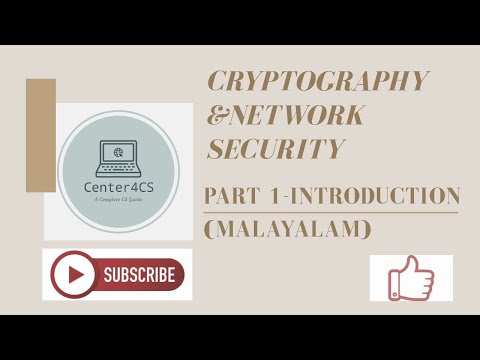 Part 1 : Introduction to Cryptography & Network Security