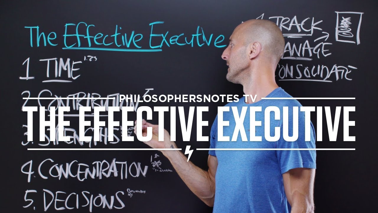 PNTV: The Effective Executive by Drucker 📘