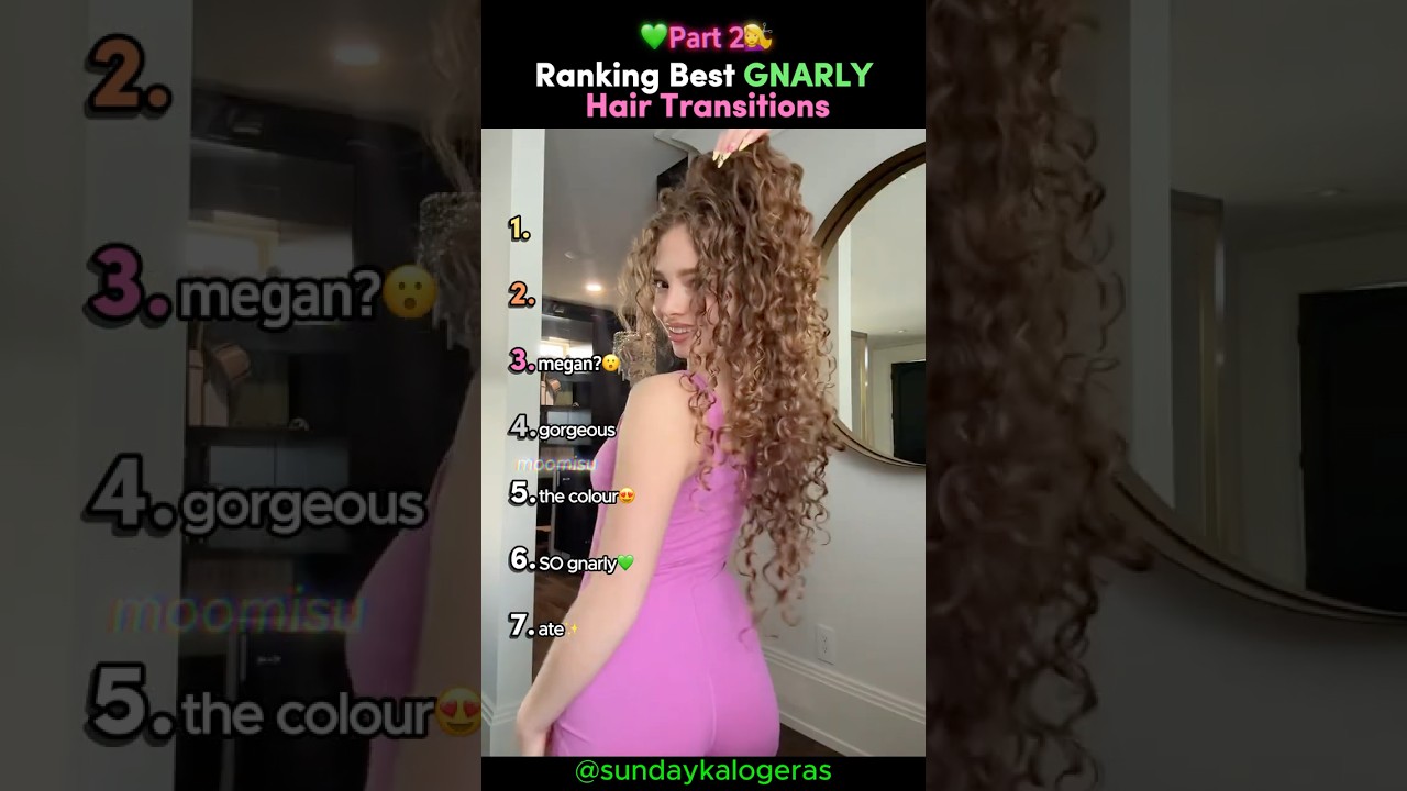 Ranking Best GNARLY Hair Transition Trend ✨ 💚 (Part 2) #tiktokviral