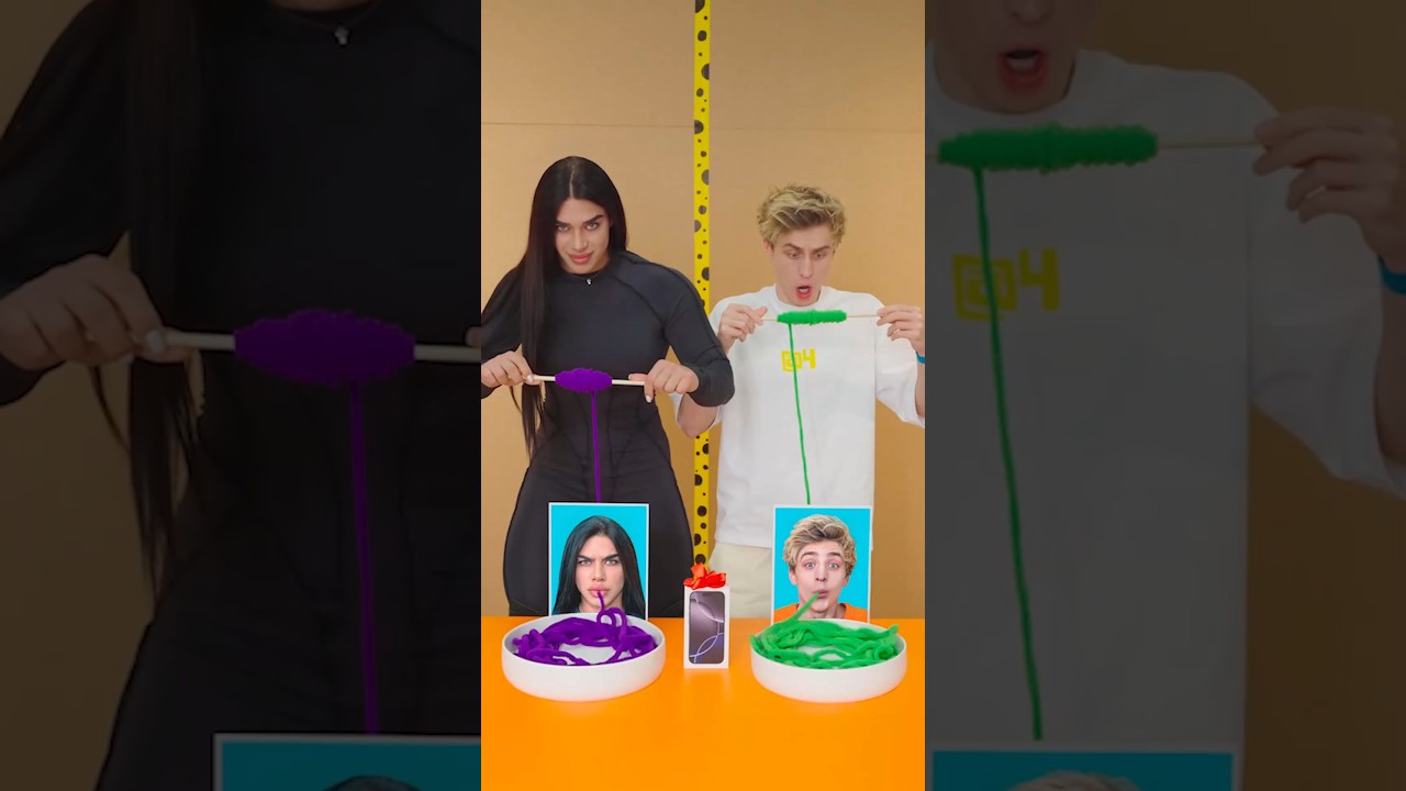 Челлендж: сильнейшая женщина в мире 🍜 против мужчины