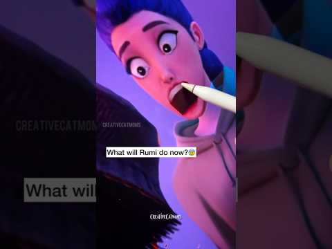 Jinu took his first REVENGE🤫 #shorts #art #kpopdemonhunters