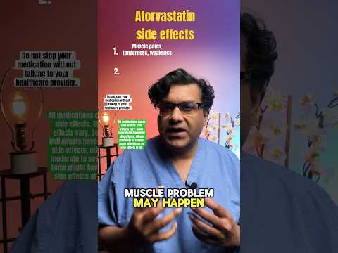 Atorvastatin side effects 101 #doctor #sideeffects #medicineexplained