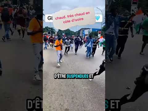 trĂšs chaud en CĂŽte d'Ivoire #shortvideo #afrique #cotedivoire #africa