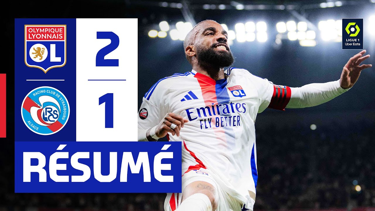 OL vs Strasbourg : Résumé & Highlights du Match J34 en Ligue 1 🚀