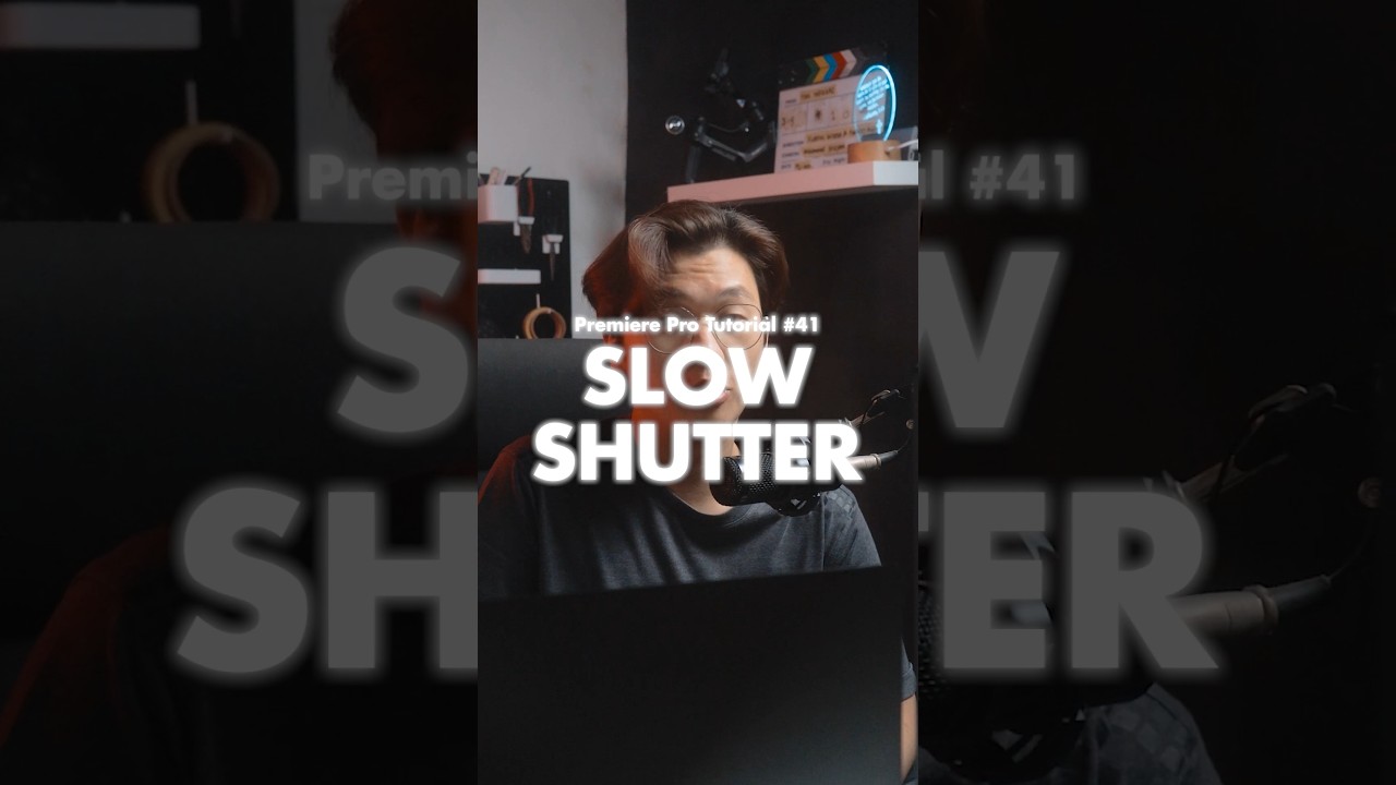 Tutorial Membuat Slow Shutter Effect di Premiere Pro 📹
