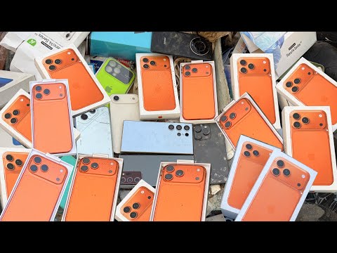 😮Great Day🥰! i Found iPhone 17 Pro Max_Galaxy S24 Ultra & More... || Restore iPhone 14 Pro Cracked