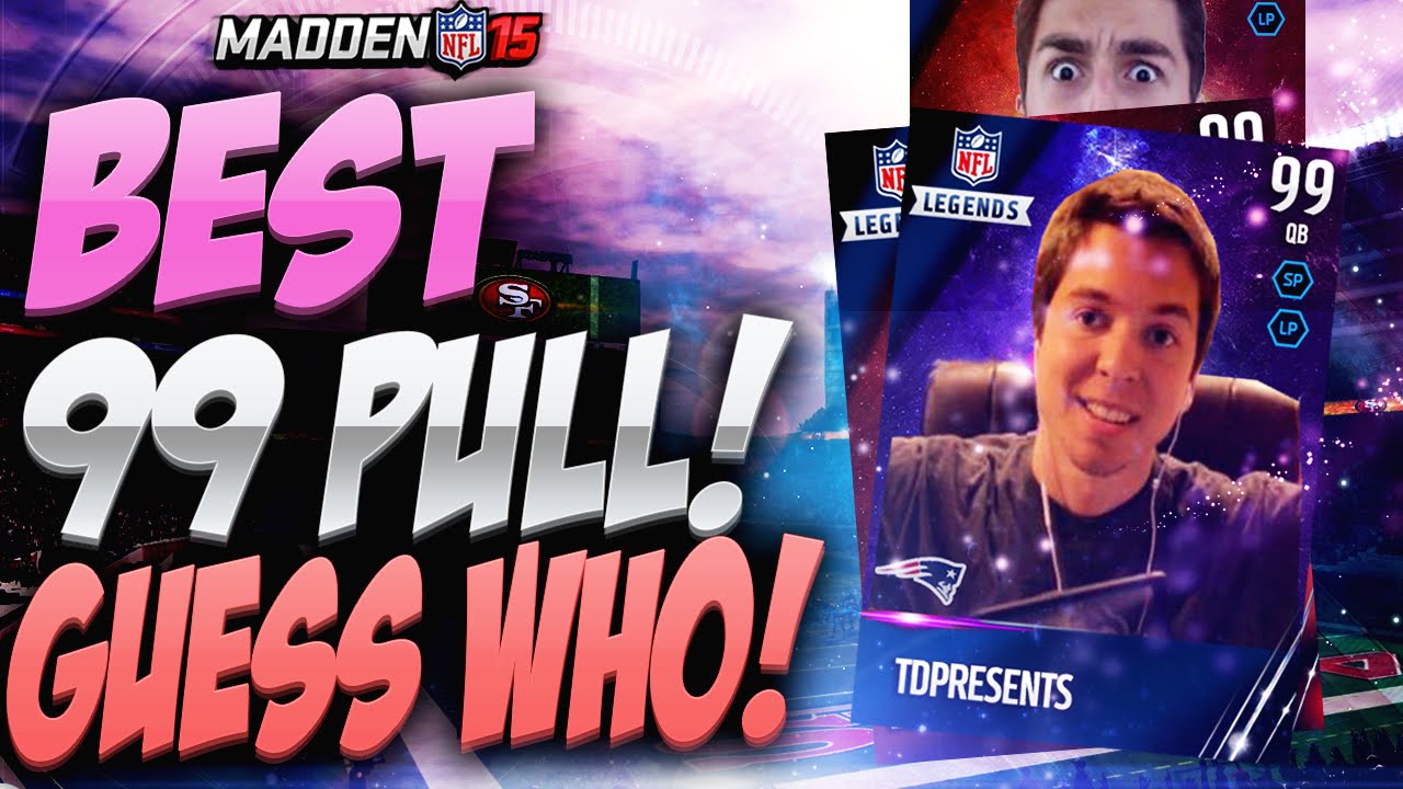 Top 99 Flashback Pull in Madden 15 Pack! 🔥