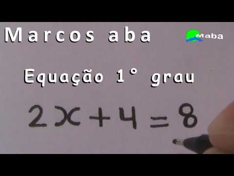 Equação do Primeiro grau - matemática (aula 01)