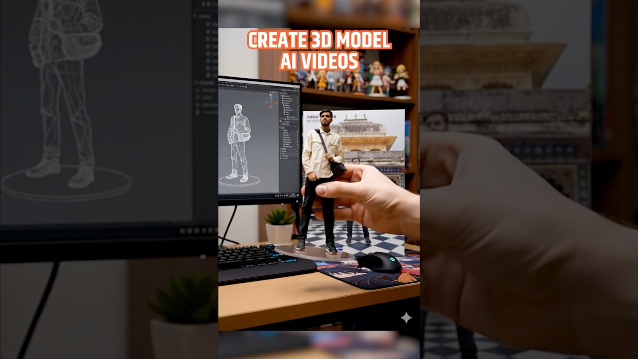 Create Stunning 3D Model Videos in Seconds with AI π