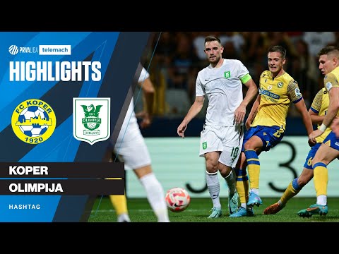 Koper 0-2 Olimpija | 6. krog 2022/23 #PrvaLigaTelemach