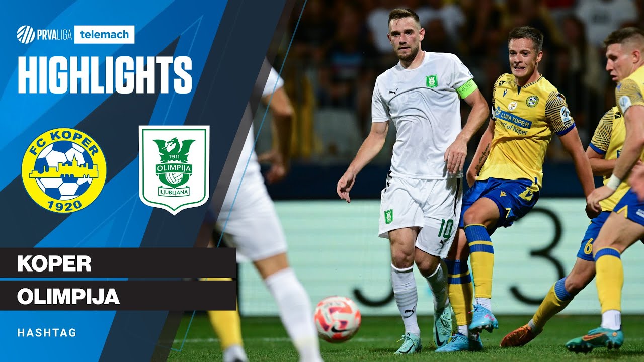 Koper vs Olimpija: 0-2 Victory in 6th Round of PrvaLiga 2022/23 ⚽