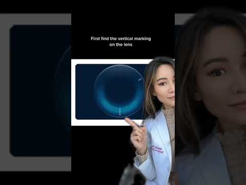 Astigmatism Contact Lens Hack 👁️