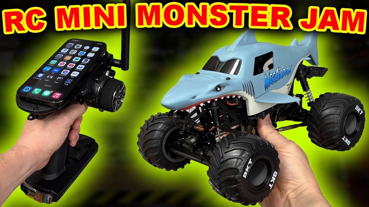 RC Mini Monster Jam Trucks Backflips 🚗