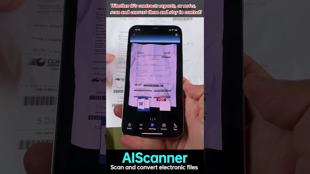 Edit and Enhance Scanned Documents π
