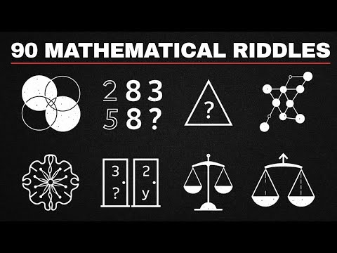 90 Most Cryptic Mathematical Riddles in 3 hours to fall Asleep to
