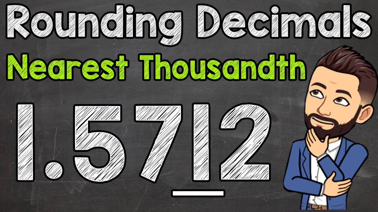 Master Rounding Decimals to the Nearest Thousandth with Mr. J ✨