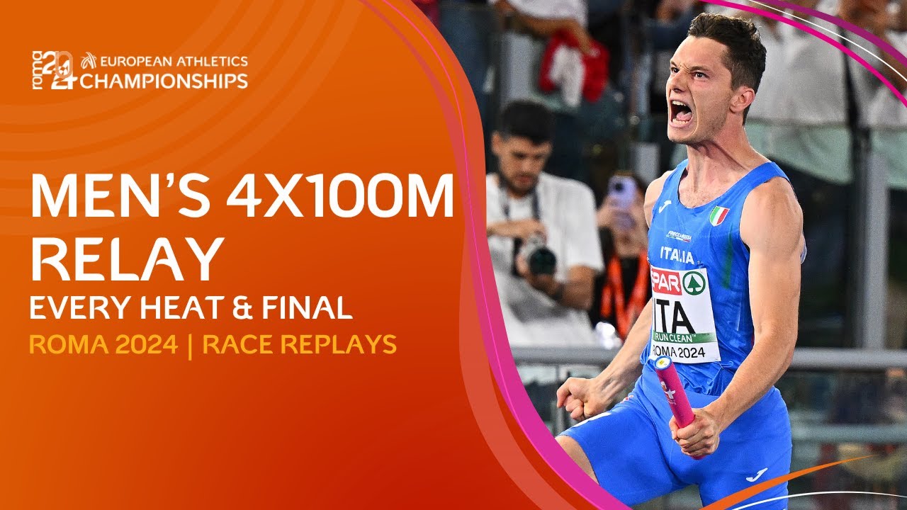 Italy Makes History! 🇮🇹 Highlights from the Men's 4x100m Relay at Rome 2024