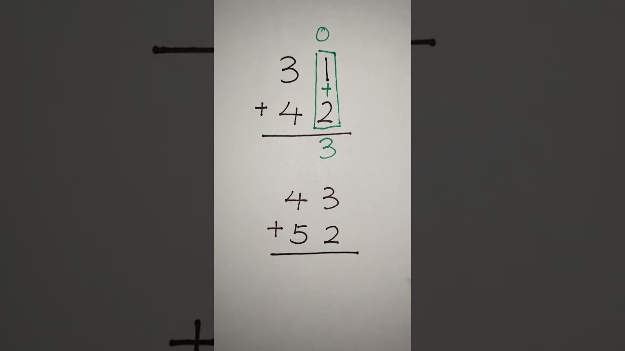 Adding 2-Digit Numbers Without Regrouping ✏️