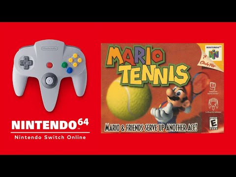 N64 NSO - Mario Tennis - Doubles Match #1 [Nintendo Switch]
