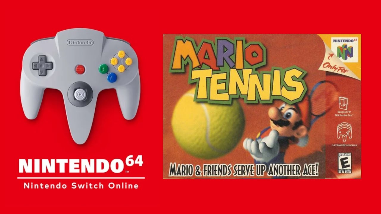 N64 Mario Tennis N64 Switch Online 🎾: Exciting Doubles Match Gameplay!
