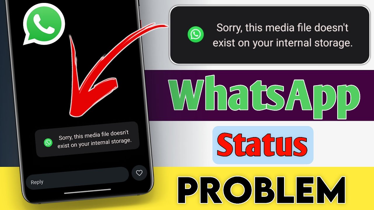 Media File Missing on WhatsApp Status 📱