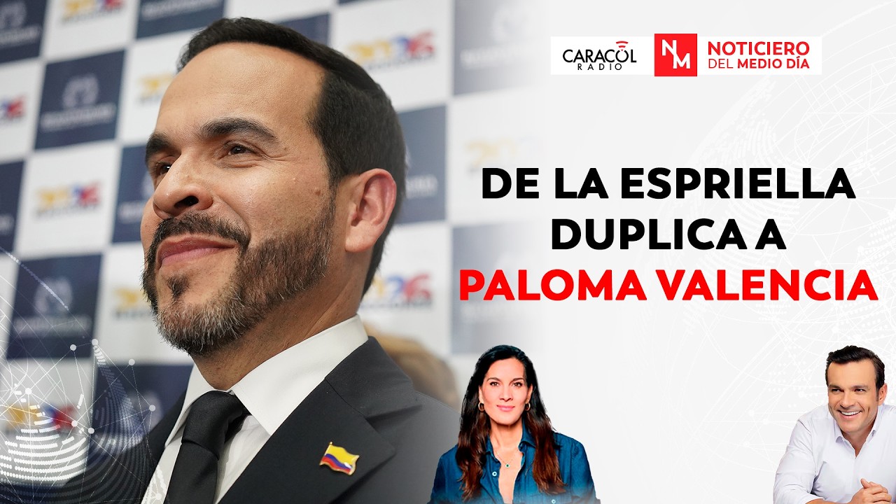Espriella lidera intención de voto sobre Valencia 🗳️