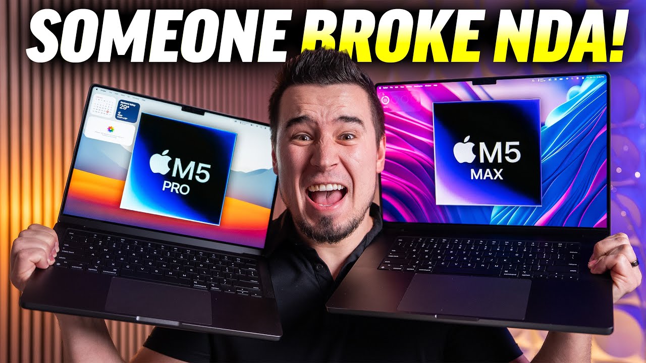 Apple's Secret Event LEAKED: NEW M5 MacBook Pros!