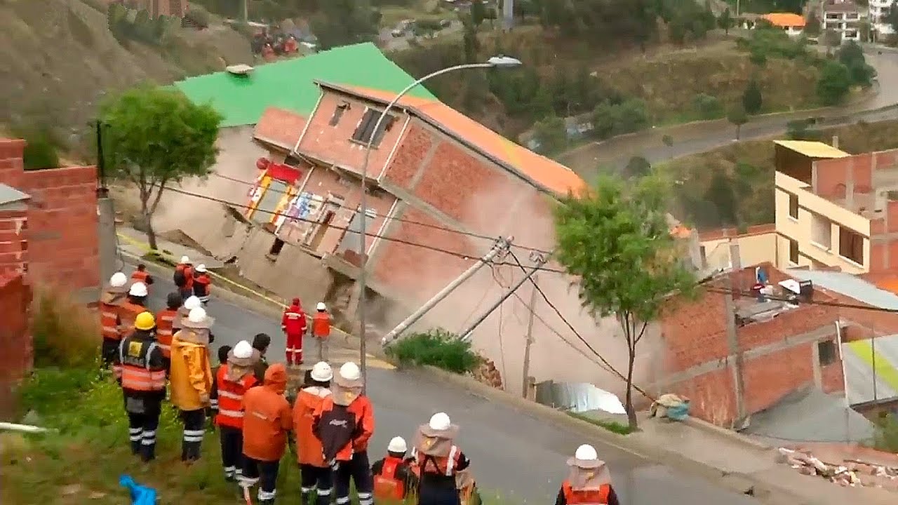 Landslides Caught on Camera: Causes & Prevention 🌍