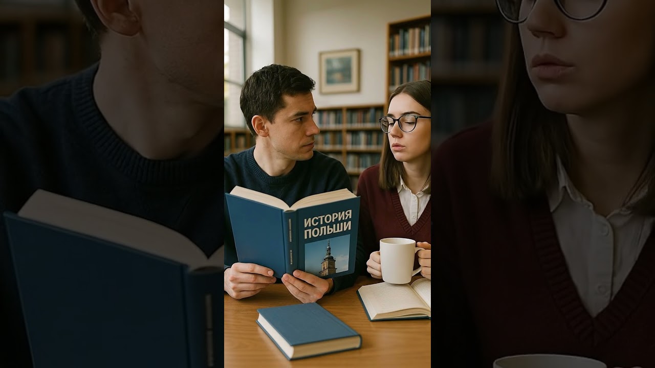 Почему история Польши такая длинная? 🤔 Студенты обсуждают учебник по historia polski